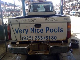 2000 TOYOTA TACOMA, WHITE, STD CAB,  2.4L, AT,   Z26292